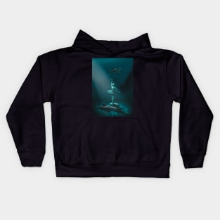 Ballerina of the Deep Kids Hoodie